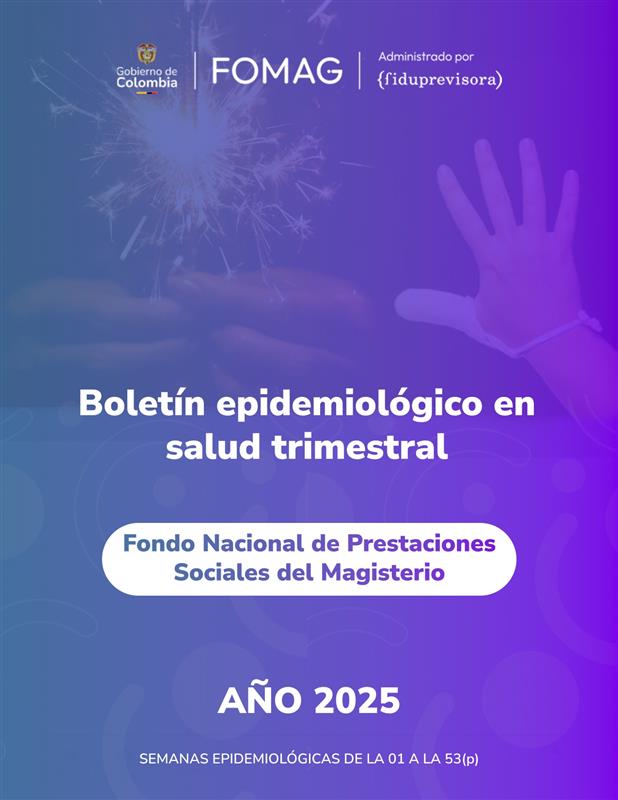 Boletín epidemiológico 2025 - imagen de portada